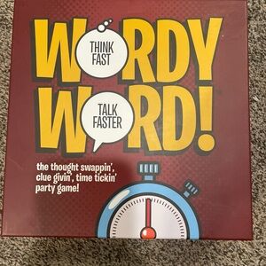NEW Wordy Word Board Game